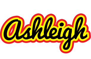 Ashleigh flaming logo