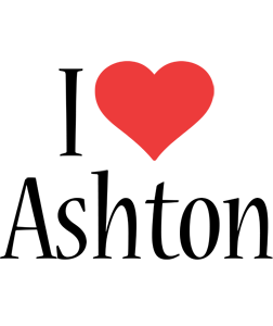 Ashton i-love logo