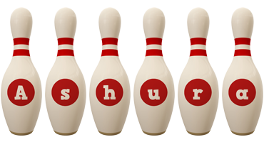 Ashura bowling-pin logo