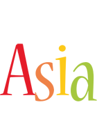 Asia birthday logo