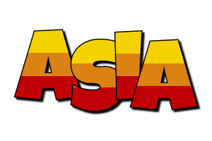 Asia jungle logo