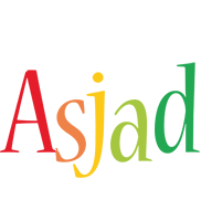 Asjad birthday logo
