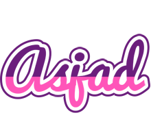 Asjad cheerful logo