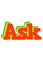 Ask bbq logo
