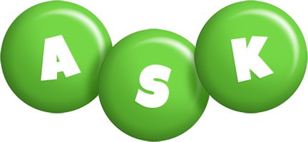 Ask candy-green logo