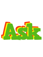 Ask crocodile logo