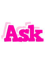 Ask dancing logo