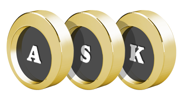 Ask gold logo