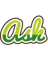 Ask golfing logo