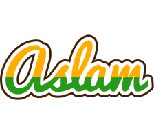Aslam banana logo