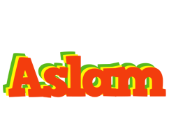 Aslam bbq logo