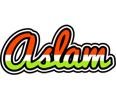 Aslam exotic logo