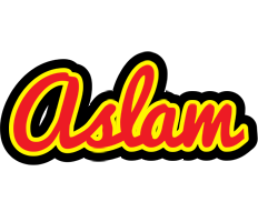 Aslam fireman logo