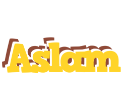 Aslam hotcup logo