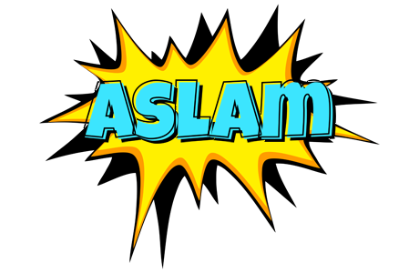 Aslam indycar logo