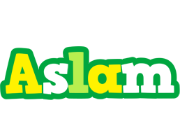 Aslam soccer logo