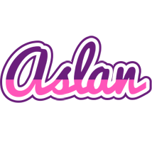 Aslan cheerful logo