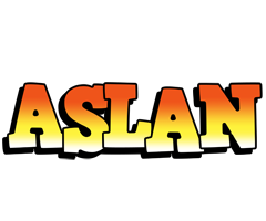Aslan sunset logo
