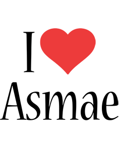 Asmae i-love logo