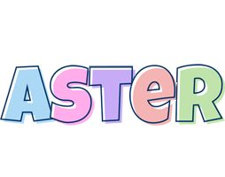 Aster pastel logo