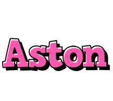 Aston girlish logo