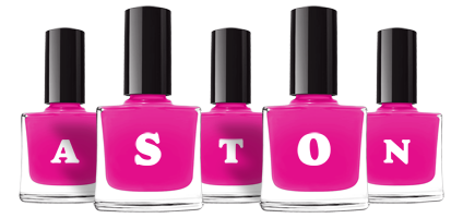 Aston nails logo