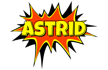 Astrid bazinga logo