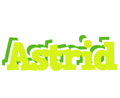 Astrid citrus logo