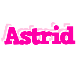 Astrid dancing logo