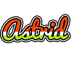 Astrid exotic logo