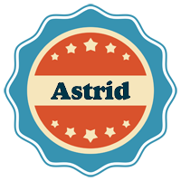 Astrid labels logo