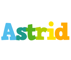Astrid rainbows logo