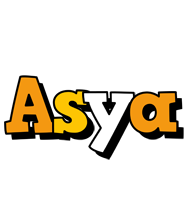 Asya cartoon logo