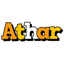 Athar cartoon logo