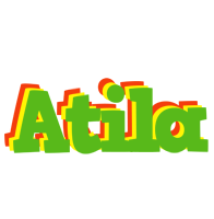 Atila crocodile logo