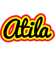 Atila flaming logo