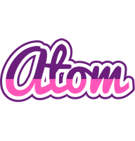 Atom cheerful logo