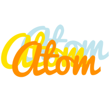 Atom energy logo