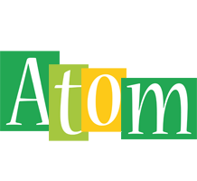 Atom lemonade logo
