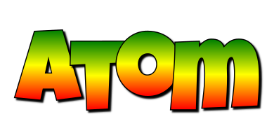 Atom mango logo