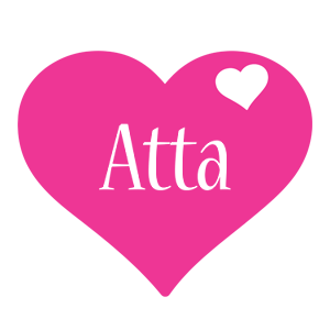 Atta love-heart logo