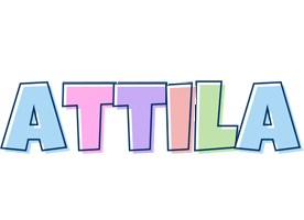 Attila pastel logo