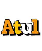 Atul cartoon logo