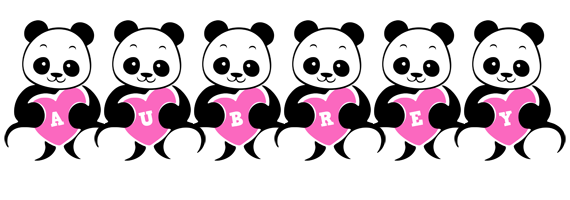 Aubrey love-panda logo