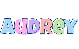 Audrey pastel logo