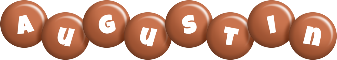 Augustin candy-brown logo