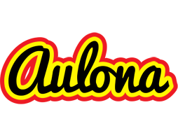 Aulona flaming logo
