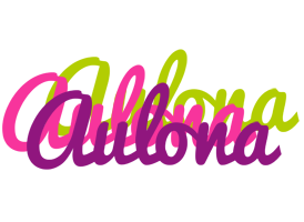 Aulona flowers logo