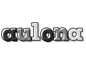 Aulona night logo