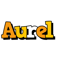 Aurel cartoon logo